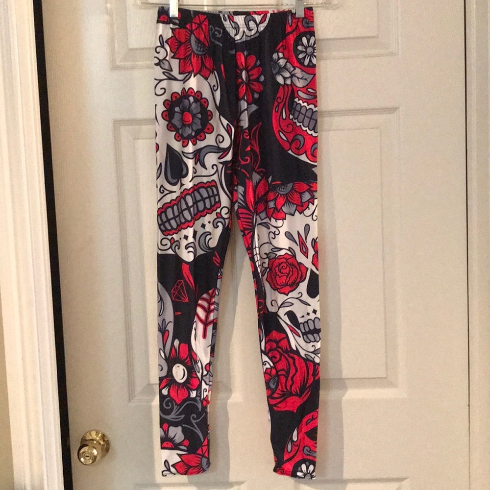 Sugar Skull Leggings